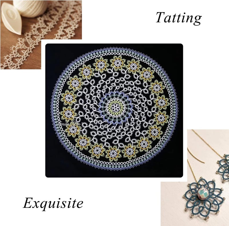 Golo 3 Balls Crochet Thread Size 20 Embroidery Thread Crochet Yarn for Hand 699 - Image 4